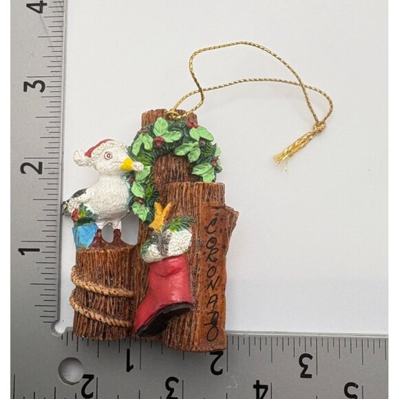 Cape Shore Coronado Christmas Tree Ornament Seagull Bird Beach Coastal - Picture 3 of 7